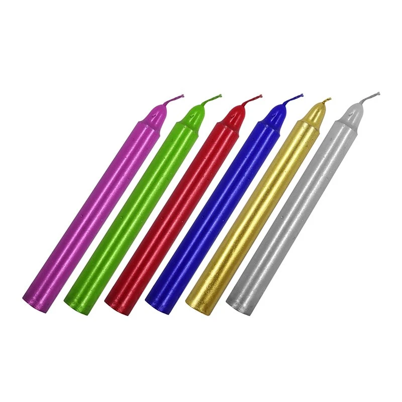 Coloured Taper Candles
